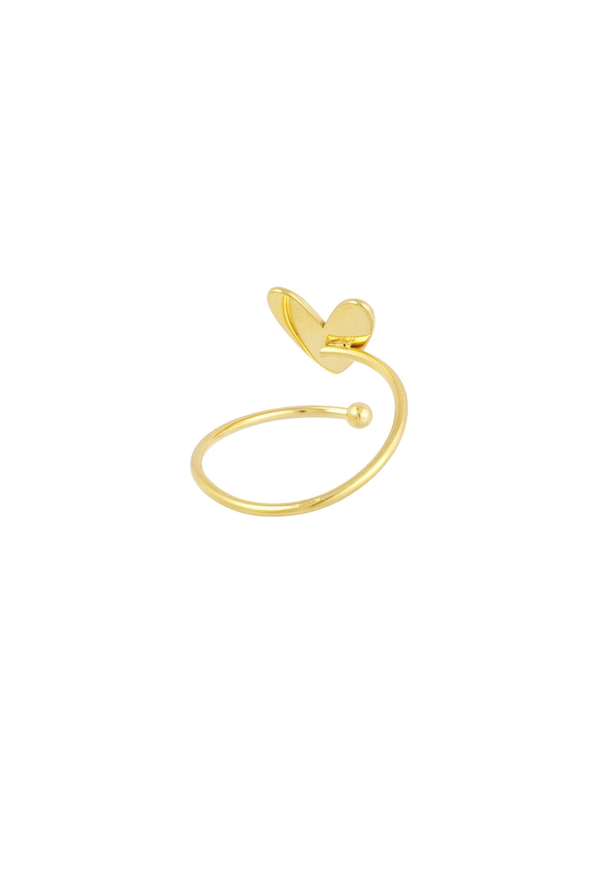 anello dell'amore intrecciato