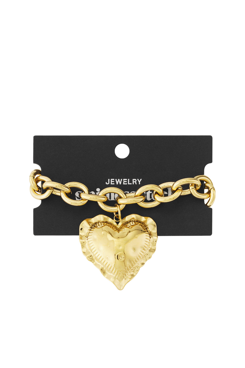 Bracciale a cuore audace
