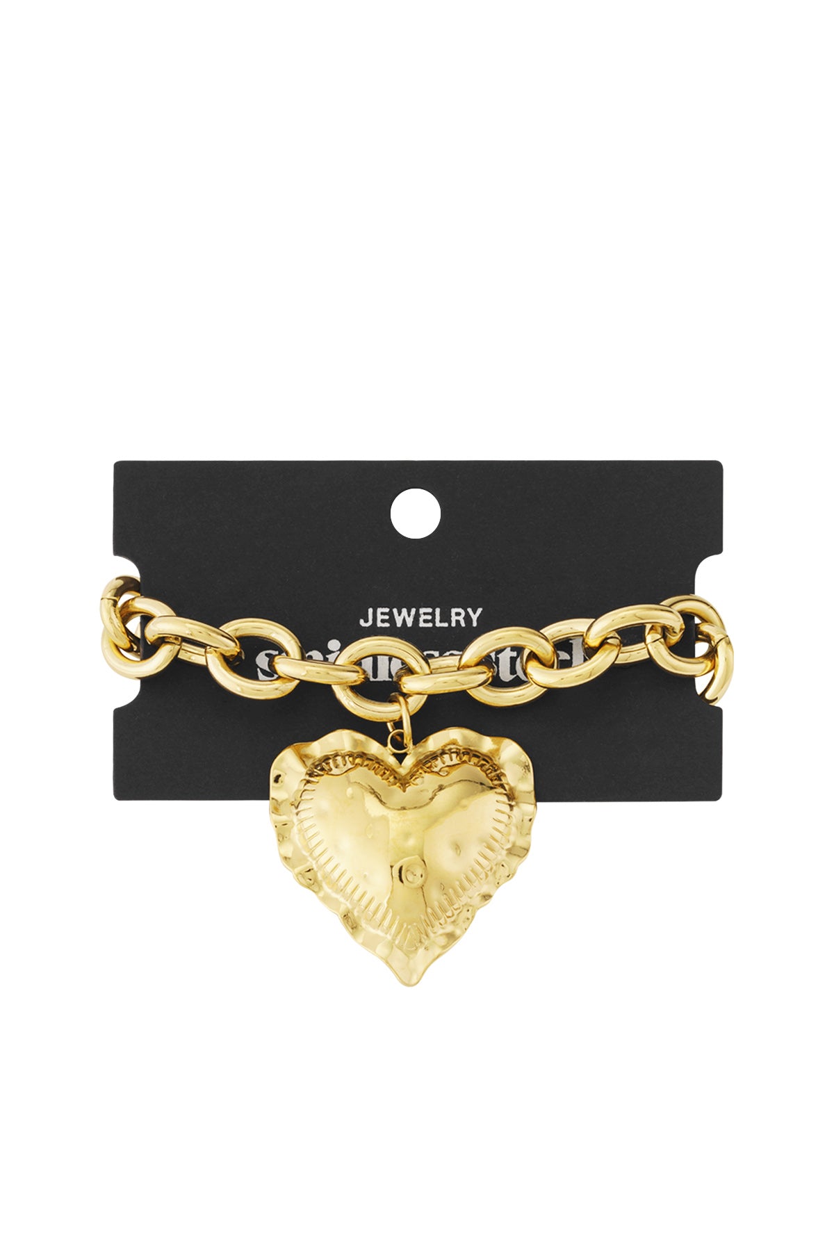 Bracciale a cuore audace