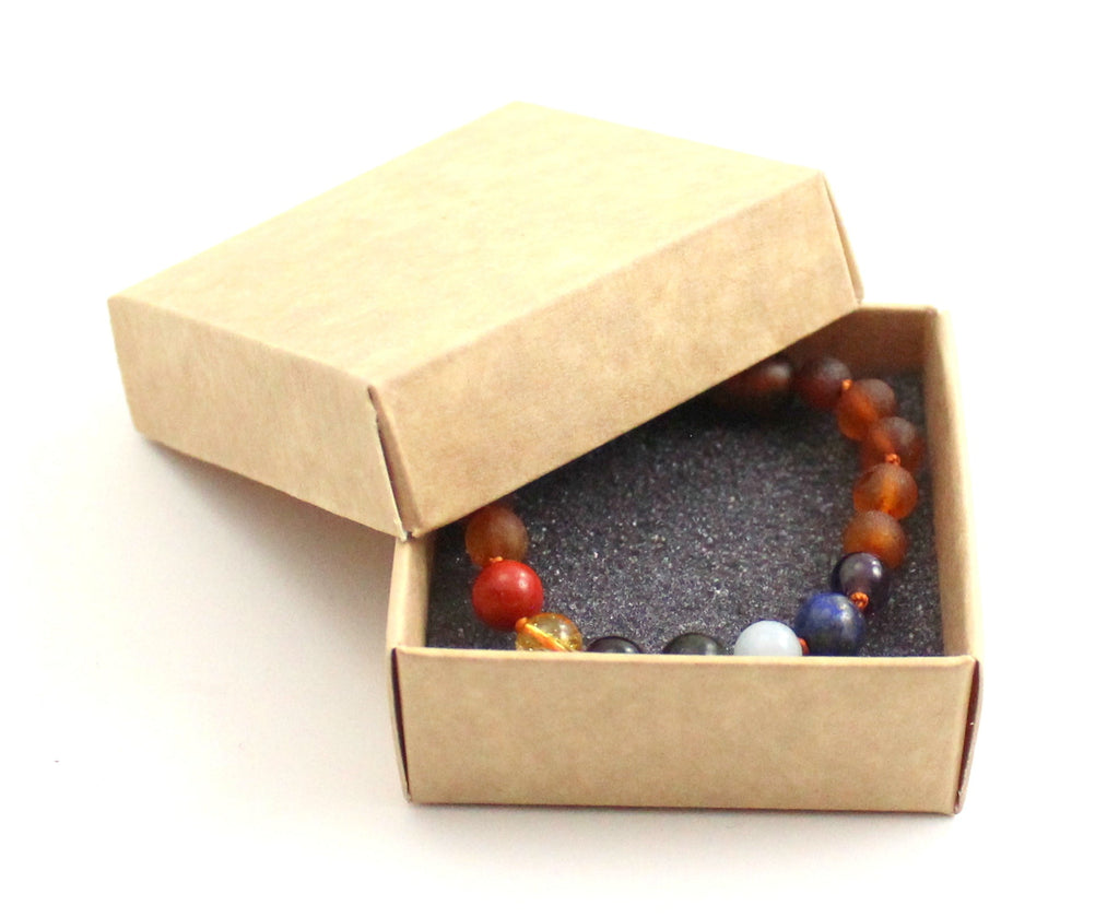 Bracciale Ambra e Pietre