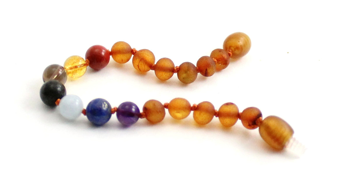 Bracciale Ambra e Pietre