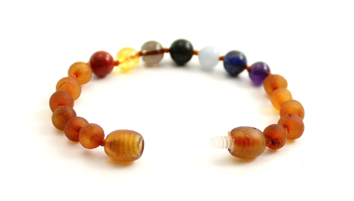 Bracciale Ambra e Pietre