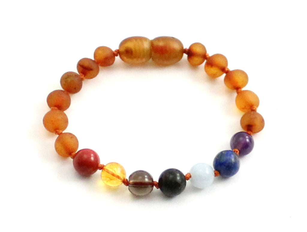 Bracciale Ambra e Pietre
