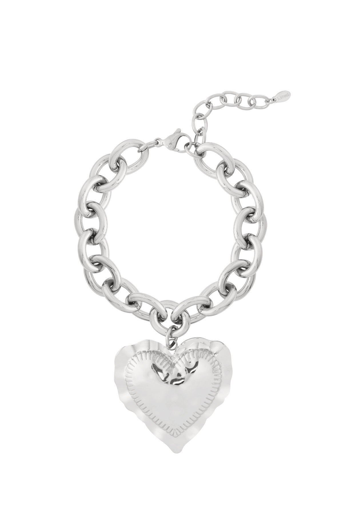 Bracciale a cuore audace