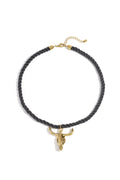 Collane con ciondolo in poliestere placcato oro 14K, serie casual semplice e quotidiana, gioielli da donna